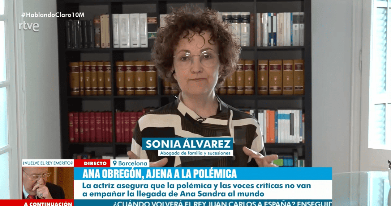 Sonia Álvarez abogada fecundación post mortem