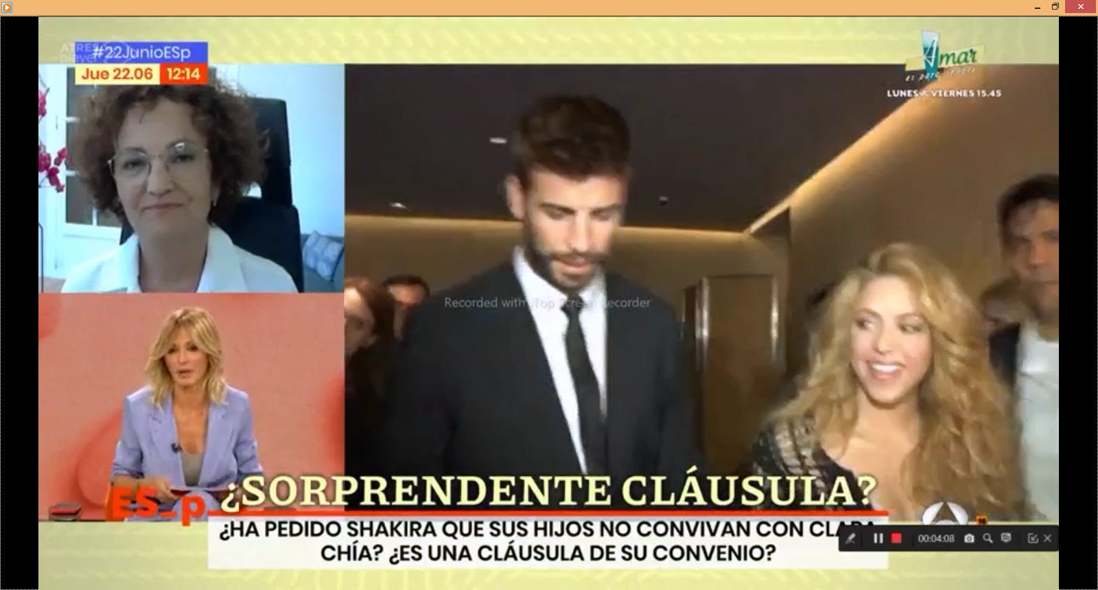 Sonia Alvarez Abogada entrevistada caso Shakira y Piqué